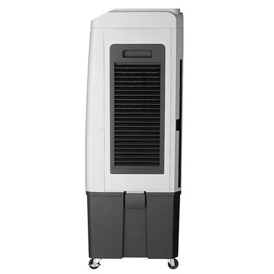 প্লাস্টিকের পোর্টেবল ওয়াটার এয়ার কুলার 110W 45L জলের ট্যাঙ্ক 55 এম 2 প্রযোজ্য অঞ্চল